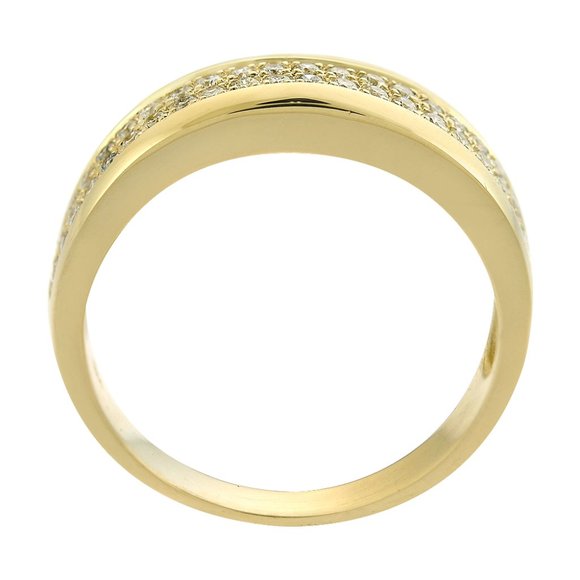 0.50 Carat Mens Diamond Wedding Ring - Picture 2 of 3